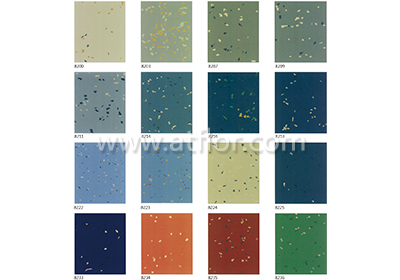 Compound-color Cloud Pattern Rubber Floor